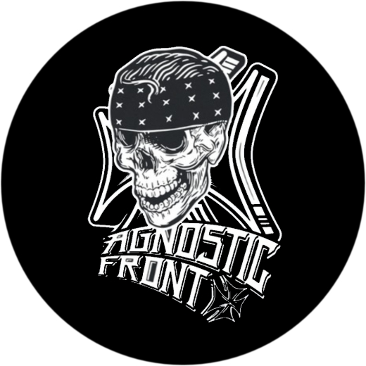 Agnostic Front Motiv A Anstecker mit Sicherheitsnadel Ø 25mm