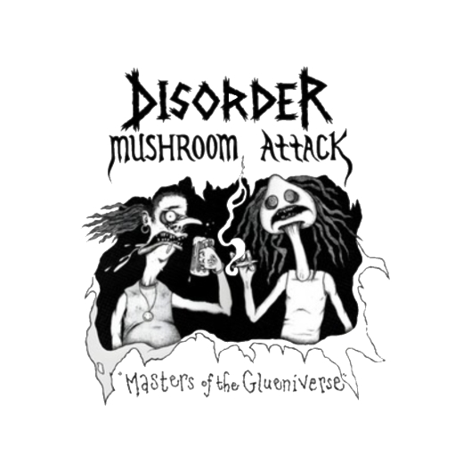 Disorder Motiv 5 Anstecker mit Sicherheitsnadel Ø 25mm