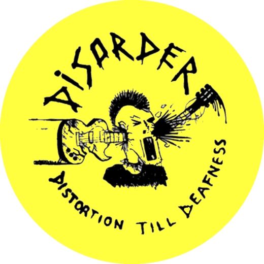 Disorder Motiv A Anstecker mit Sicherheitsnadel Ø 25mm