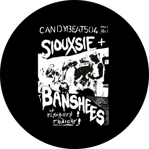 Siouxsie & The Banshees Motiv 7 Anstecker mit Sicherheitsnadel Ø 25 mm