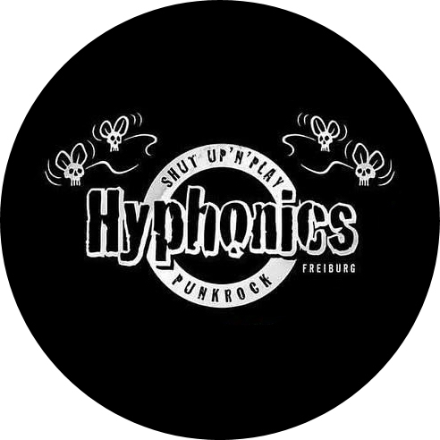 Hyphonics Motiv 1 Anstecker mit Sicherheitsnadel Ø 25 mm