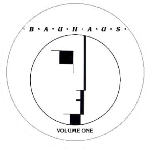 Bauhaus Motiv 2 Anstecker mit Sicherheitsnadel Ø 25mm