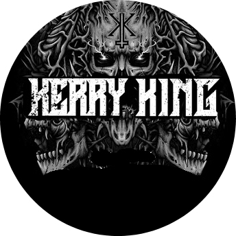 Kerry King Motiv 1 Anstecker mit Sicherheitsnadel Ø 25 mm