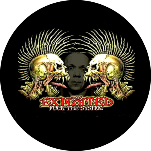 Exploited, The Exploited Motiv S Anstecker mit Sicherheitsnadel Ø 25mm
