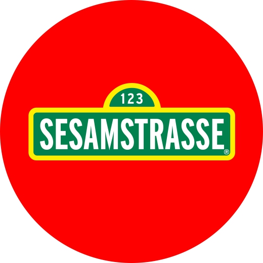 Sesamstraße Motiv 1 Anstecker mit Sicherheitsnadel Ø 25 mm