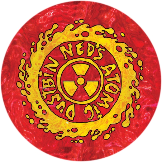 Ned´s Atomic Dustbin Motiv 1 Anstecker mit Sicherheitsnadel Ø 25 mm