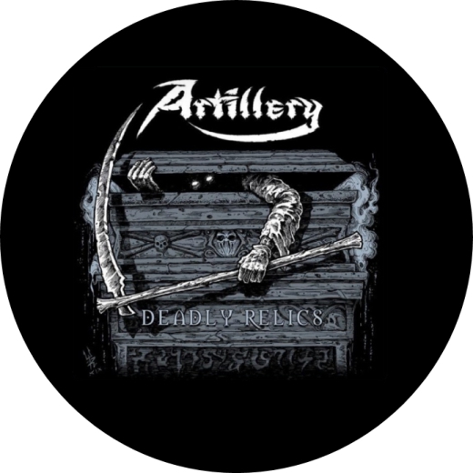 Artillery Motiv 1 Anstecker mit Sicherheitsnadel Ø 25 mm