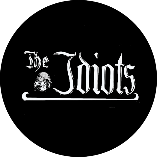 Idiots, The Idiots Motiv 4 Anstecker mit Sicherheitsnadel Ø 25mm