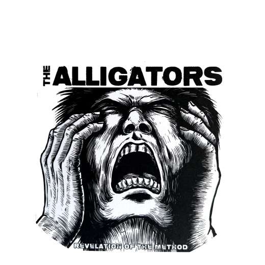 Alligators, The Alligators Motiv 4 Anstecker mit Sicherheitsnadel Ø 25 mm