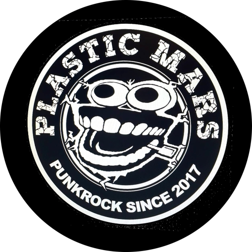 Plastic Mars Motiv 1 Anstecker mit Sicherheitsnadel Ø 25 mm