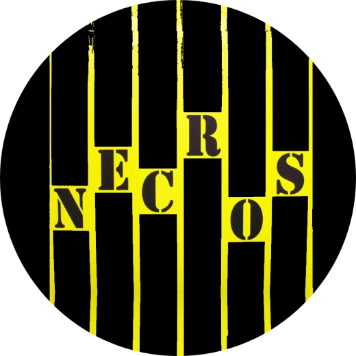 Necros Motiv 3 Anstecker mit Sicherheitsnadel Ø 25 mm