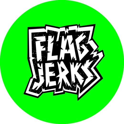 Flag Jerks Motiv 3 Anstecker mit Sicherheitsnadel Ø 25 mm
