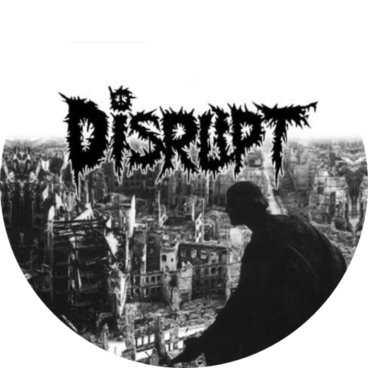 Disrupt Motiv 2 Anstecker mit Sicherheitsnadel Ø 25 mm