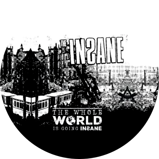 Insane, The Insane Motiv 3 Anstecker mit Sicherheitsnadel Ø 25 mm