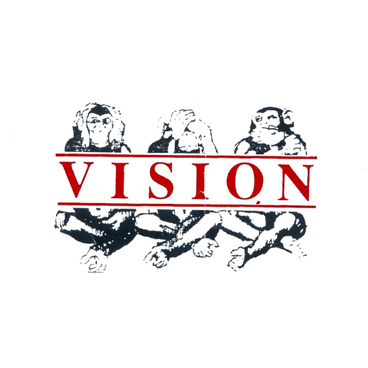 Vision Motiv 1 Anstecker mit Sicherheitsnadel Ø 25 mm