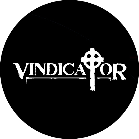 Vindicator Motiv 4 Anstecker mit Sicherheitsnadel Ø 25 mm