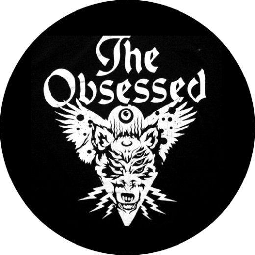 Obsessed, The Obsessed Motiv 3 Anstecker mit Sicherheitsnadel Ø 25 mm