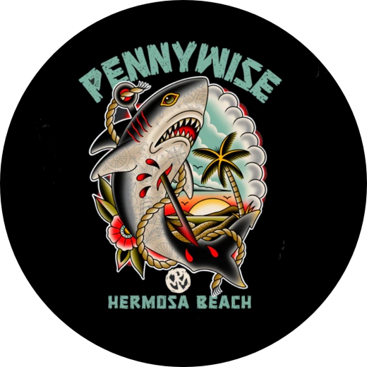 Pennywise Motiv 04 Anstecker mit Sicherheitsnadel Ø 25mm