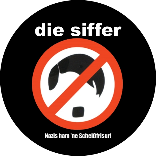 Siffer, Die Siffer Motiv 1 Anstecker mit Sicherheitsnadel Ø 25 mm