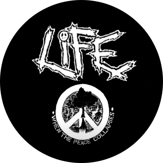 Life Motiv 1 Anstecker mit Sicherheitsnadel Ø 25 mm