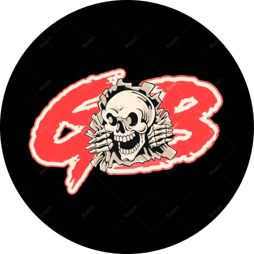 Gainbombs Motiv 1 Anstecker mit Sicherheitsnadel Ø 25 mm