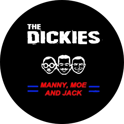 Dickies, The Dickies Motiv 1 Anstecker mit Sicherheitsnadel Ø 25 mm