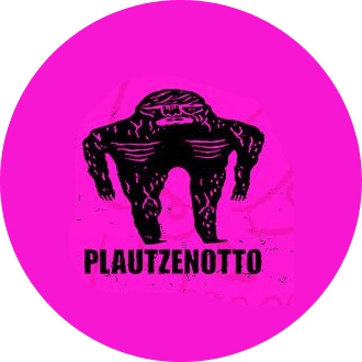 Plautzenotto Motiv 1 Anstecker mit Sicherheitsnadel Ø 25 mm