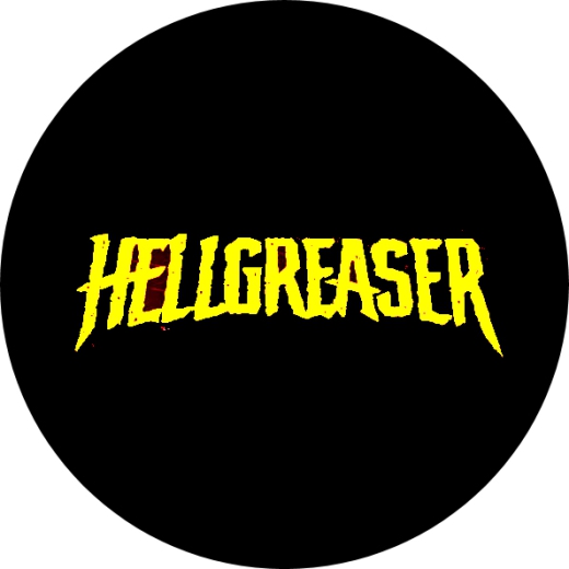 Hellgreaser Motiv 2 Anstecker mit Sicherheitsnadel Ø 25 mm