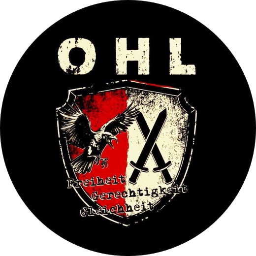 OHL Oberste Heeresleitung Motiv 3 Anstecker mit Sicherheitsnadel Ø 25mm