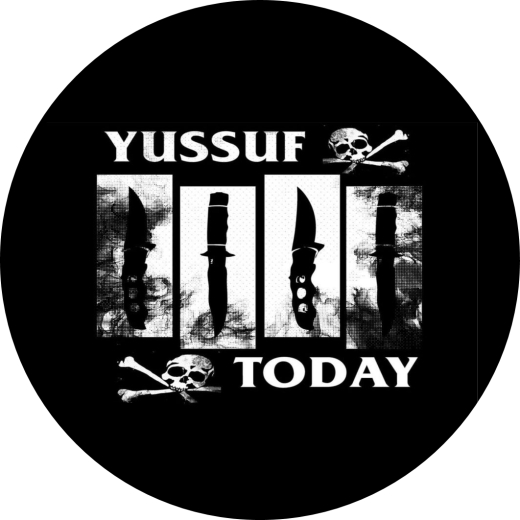 Yussuf Today Motiv 1 Anstecker mit Sicherheitsnadel Ø 25 mm