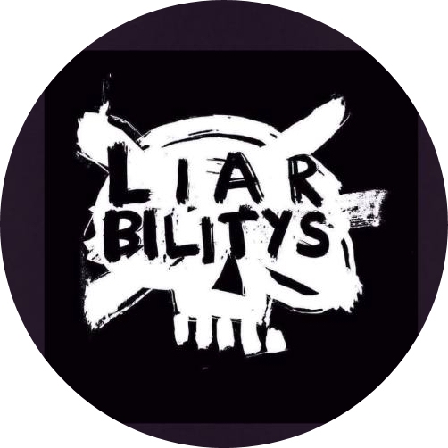 Liar Bilitys Motiv 1 Anstecker mit Sicherheitsnadel Ø 25 mm