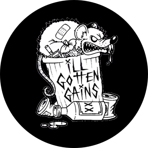 Ill Gotten Gains Motiv 1 Anstecker mit Sicherheitsnadel Ø 25 mm