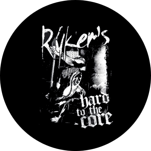 Ryker´s Rykers Motiv 4 Anstecker mit Sicherheitsnadel Ø 25 mm