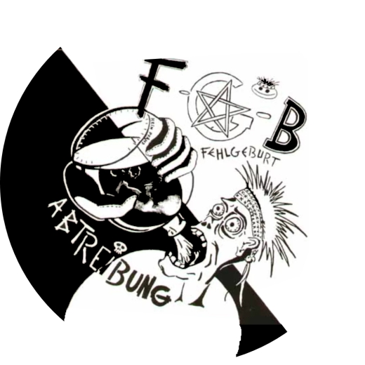 Fehlgeburt Motiv 1 Anstecker mit Sicherheitsnadel Ø 25 mm