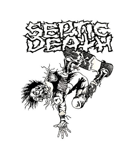 Septic Death Motiv 13 Anstecker mit Sicherheitsnadel Ø 25mm