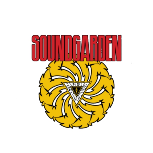 Soundgarden Motiv 3 Anstecker mit Sicherheitsnadel Ø 25mm