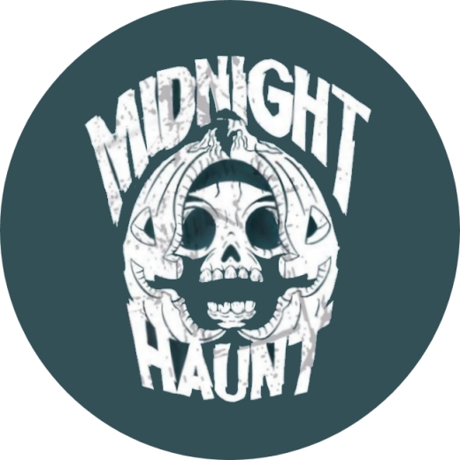 Midnight Haunt Motiv 1 Anstecker mit Sicherheitsnadel Ø 25 mm