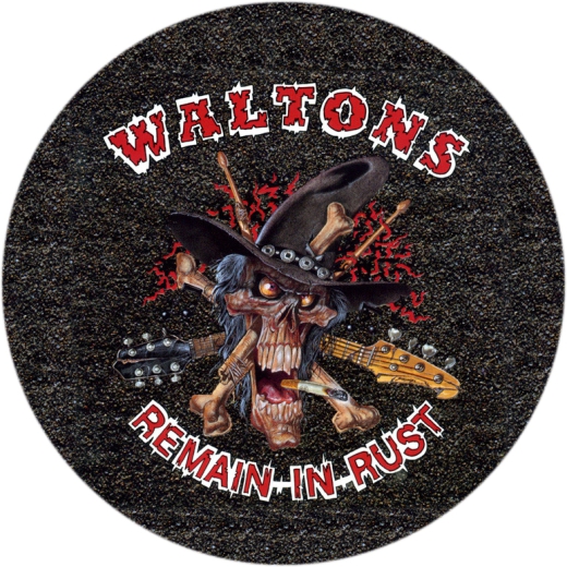 Waltons Motiv 3 Anstecker mit Sicherheitsnadel Ø 25 mm