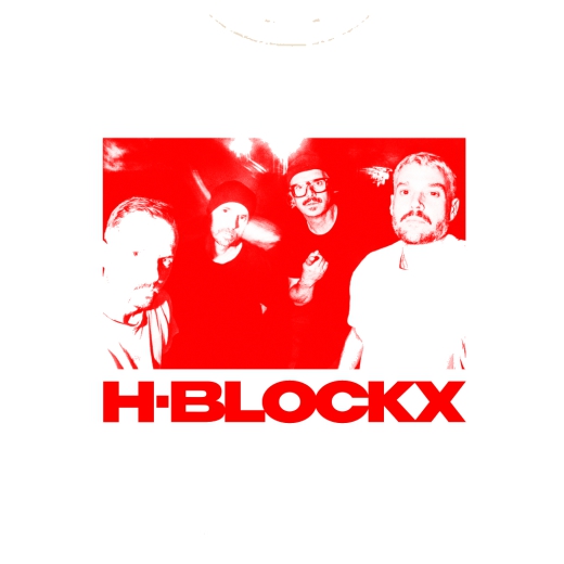 H-Blockx Motiv 2 Anstecker mit Sicherheitsnadel Ø 25 mm