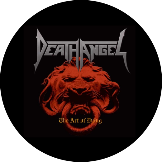 Death Angel Motiv 4 Anstecker mit Sicherheitsnadel Ø 25 mm