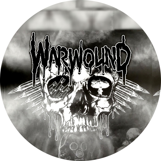 Warwound Motiv 1 Anstecker mit Sicherheitsnadel Ø 25 mm