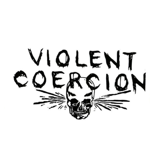 Violent Coercion Motiv 1 Anstecker mit Sicherheitsnadel Ø 25 mm