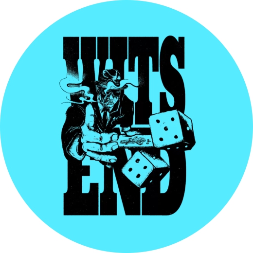 Wits End Motiv 1 Anstecker mit Sicherheitsnadel Ø 25 mm