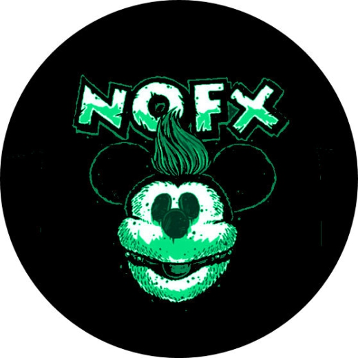 NOFX Motiv 40 Anstecker mit Sicherheitsnadel Ø 25 mm
