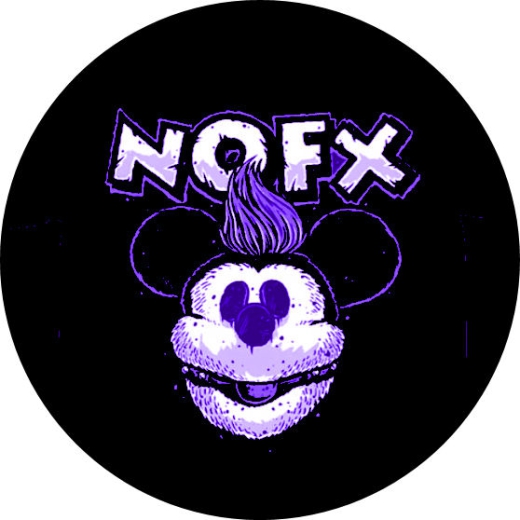 NOFX Motiv 44 Anstecker mit Sicherheitsnadel Ø 25 mm