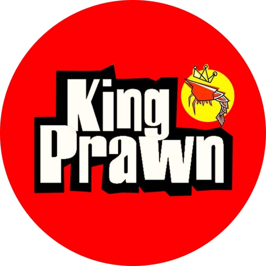 King Prawn Motiv 1 Anstecker mit Sicherheitsnadel Ø 25 mm