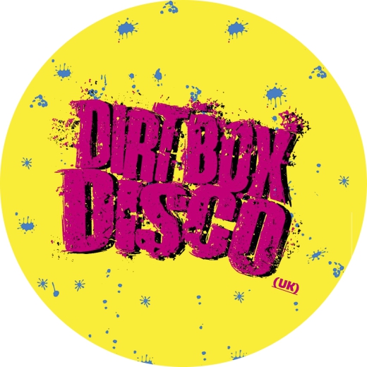 Dirt Box Disco Motiv 3 Anstecker mit Sicherheitsnadel Ø 25mm