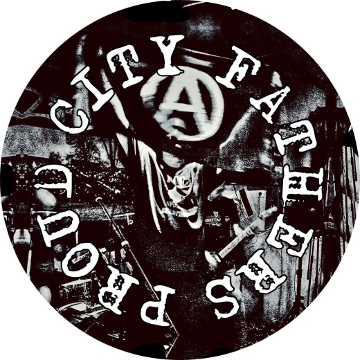 Proud City Fathers Motiv 3 Anstecker mit Sicherheitsnadel Ø 25 mm