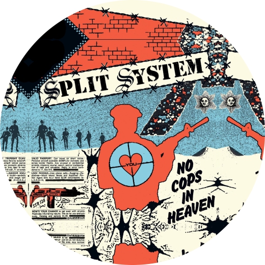 Split System Motiv 1 Anstecker mit Sicherheitsnadel Ø 25 mm