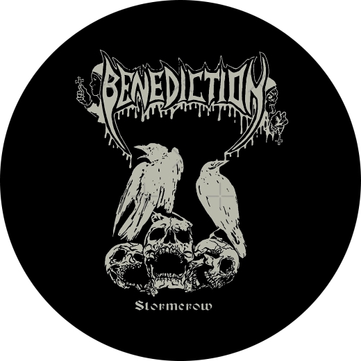 Benediction Motiv 3 Anstecker mit Sicherheitsnadel Ø 25 mm